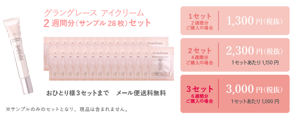 アイクリーム2週間セット